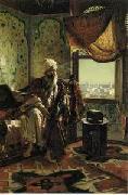 unknow artist Arab or Arabic people and life. Orientalism oil paintings  295 oil on canvas